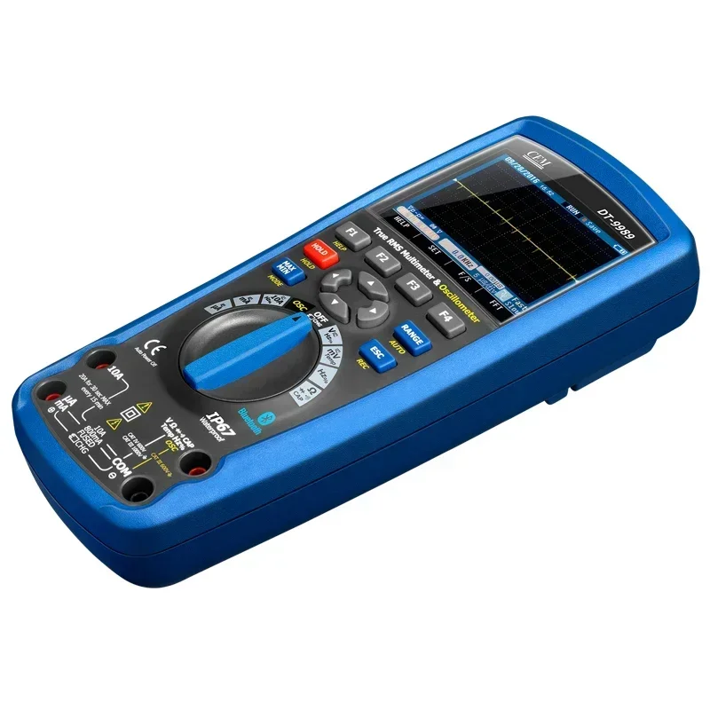 2026//CEM DT-9989 Professional Industrial digital Oscilloscope Multimeter Portable with LCD display screen