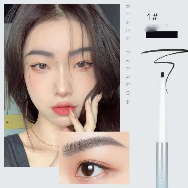 ดินสอเขียนคิ้วชุดแปรงแต่งหน้าแยก Liquid ยาวนานดินสอเขียนคิ้วคิ้ว Brow Liner Easy สี