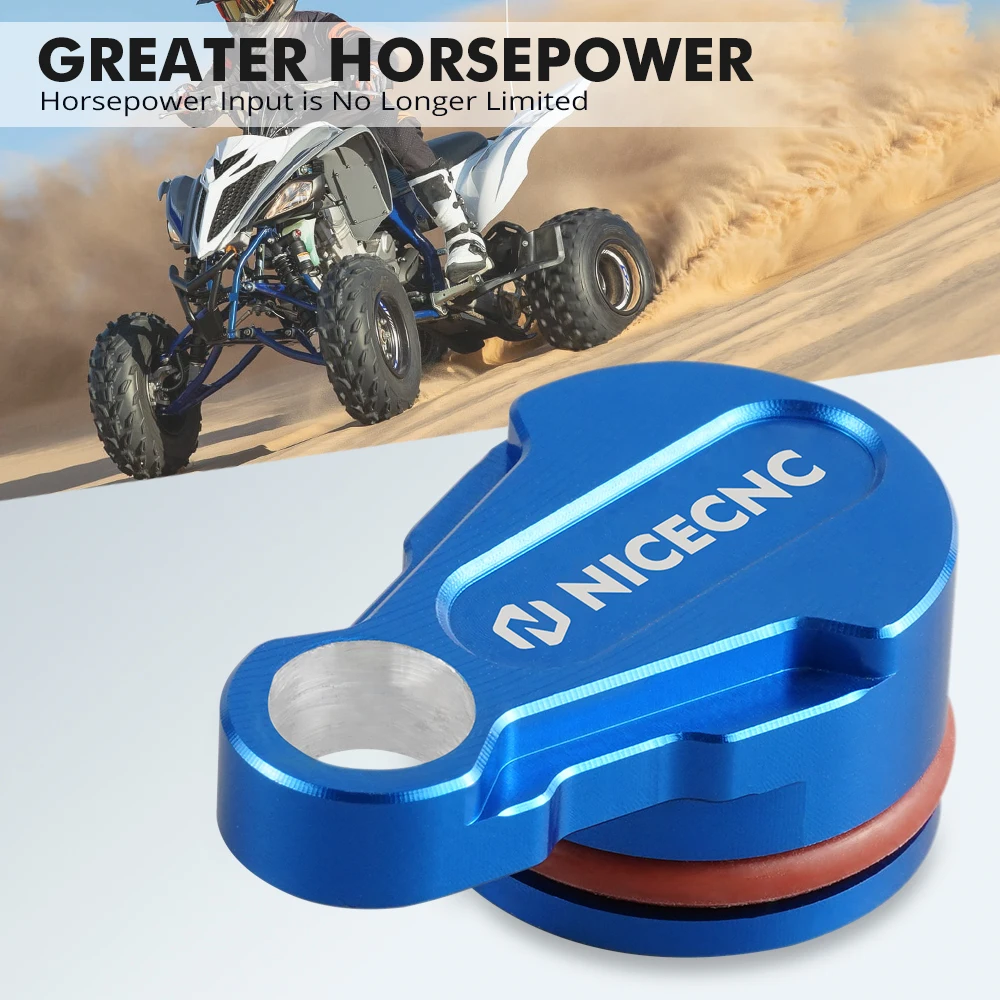 NiceCNC Speed Sensor Block Off Plug Cap Cover For Yamaha RAPTOR 700 06-22 700R 09 11-21 YFZ450R 09-22 YFZ450X 10-11 YFZ 450R