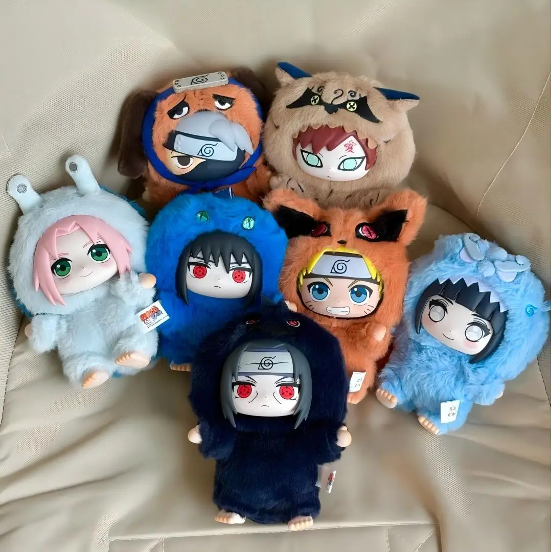 本物のMINISO ナルト ブラインドボックス ゲイルビーストパーティーシリーズ ミステリーボックス ビニールぬいぐるみ かわいいフィギュア サプライズギフト