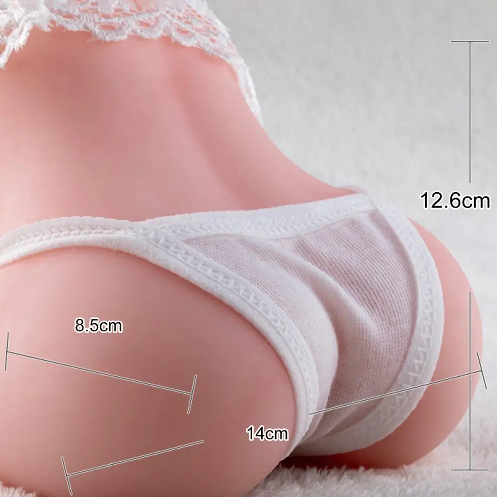 Pussy Doll Cup Soft Anti-Deform Hip Doll Masturbator Easy Insertion Sex Toy Vagina Men Hip Inverted Mold Products Toy for Adult