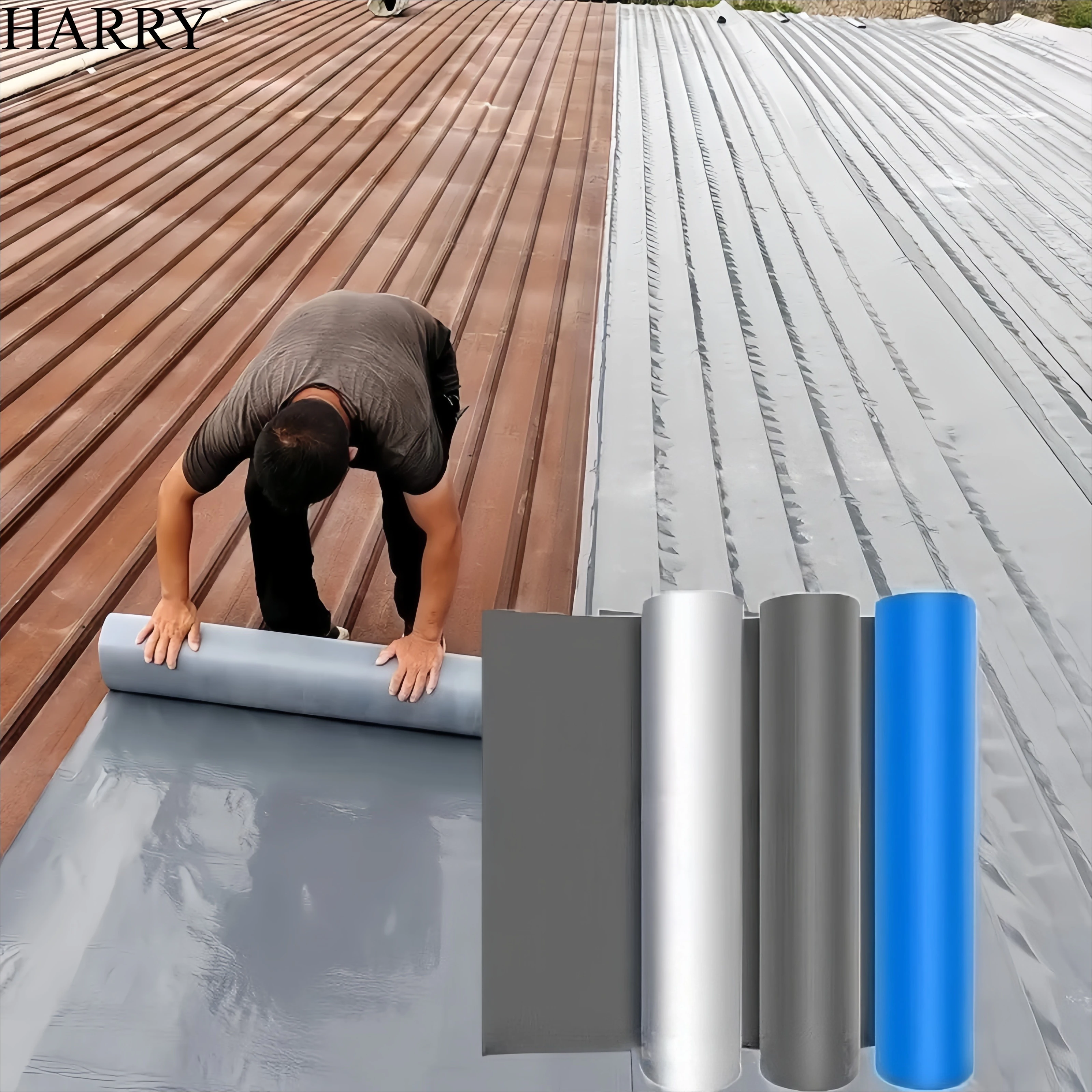 

Self Adhesive Polyethylene Waterproof Tape Heat Resistant Roof Leakage Pipe Joint Outdoor Sealing Waterproof Repair