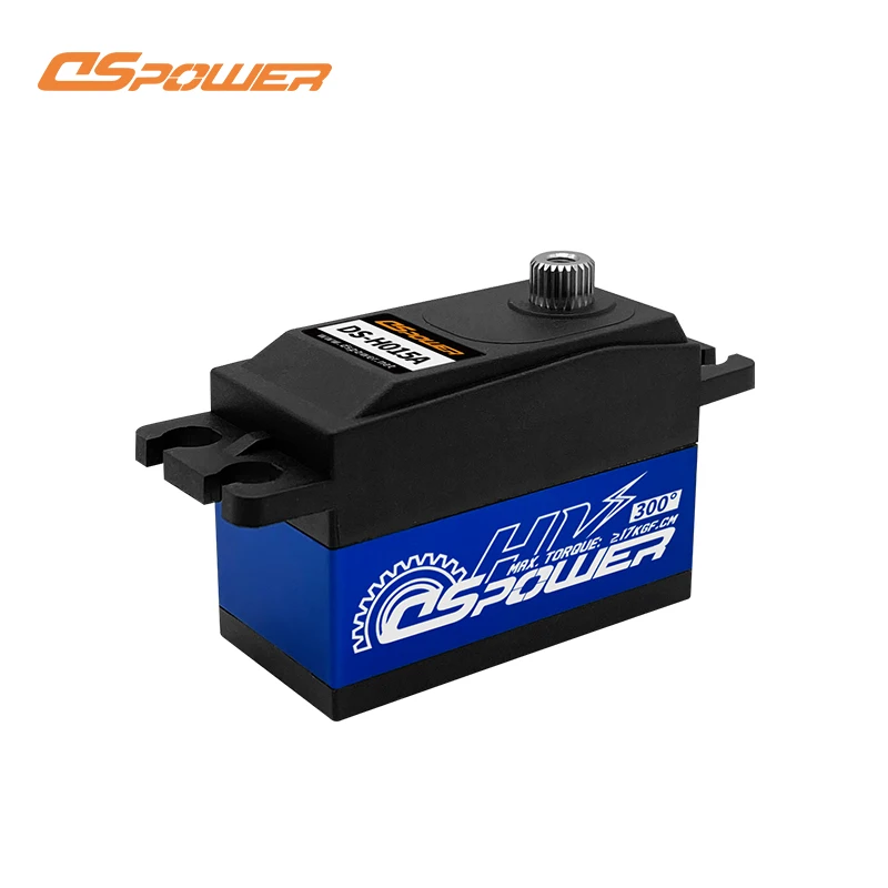 Dspower 15Kg 300 ° Snelle Reactie Metal Gear Standaard Digitale Low Profile Servo Voor 1:10 Rc Auto Vliegtuig Robot arm Huina Auto