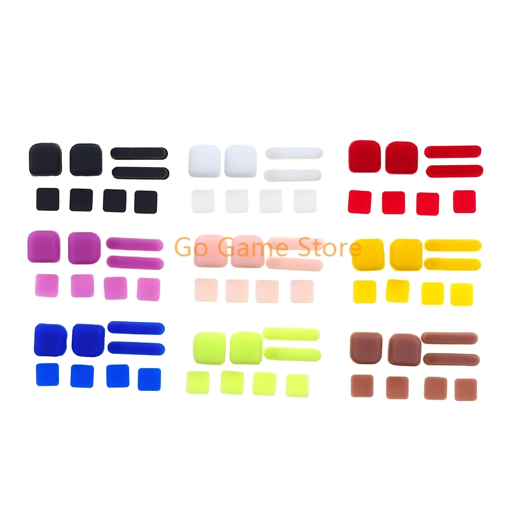 1set Replacement High Quality For DS Lite Console Screw Rubber Feet Cover for NDSL Upper LCD Screen Screws Cover Rubber