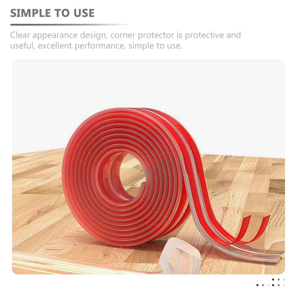 

Прозрачная защитная полоса для углов, защита от детей, безопасность мебели, предотвращение столкновений, удобное на ощупь, универсальное использование