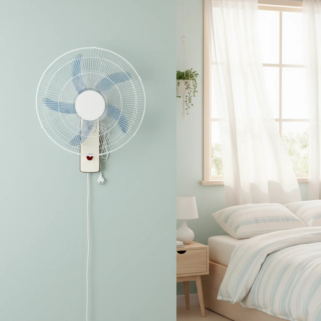High Performance 16 18 Inch Wall Mounted Industrial Oscillating Fan for Kitchen Bathroom Workshop