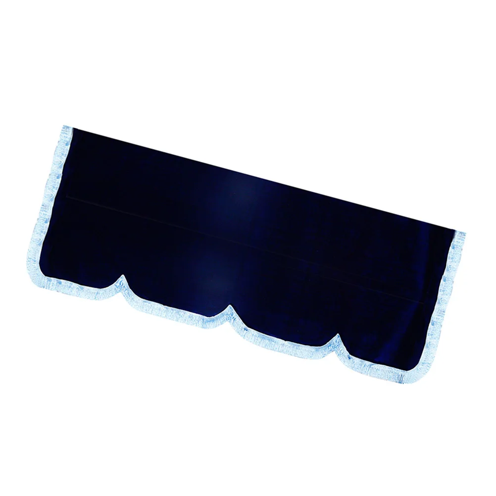 

Piano Cover with Tassel Edge Velour Fabric Elegant Protective Dust Cover for Upright Electric Piano Accessories