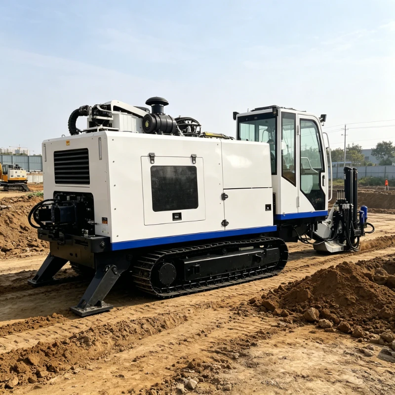 Rugged Trench-less HDD Horizontal Directional Machine for Utility Conduit Crossing Customized