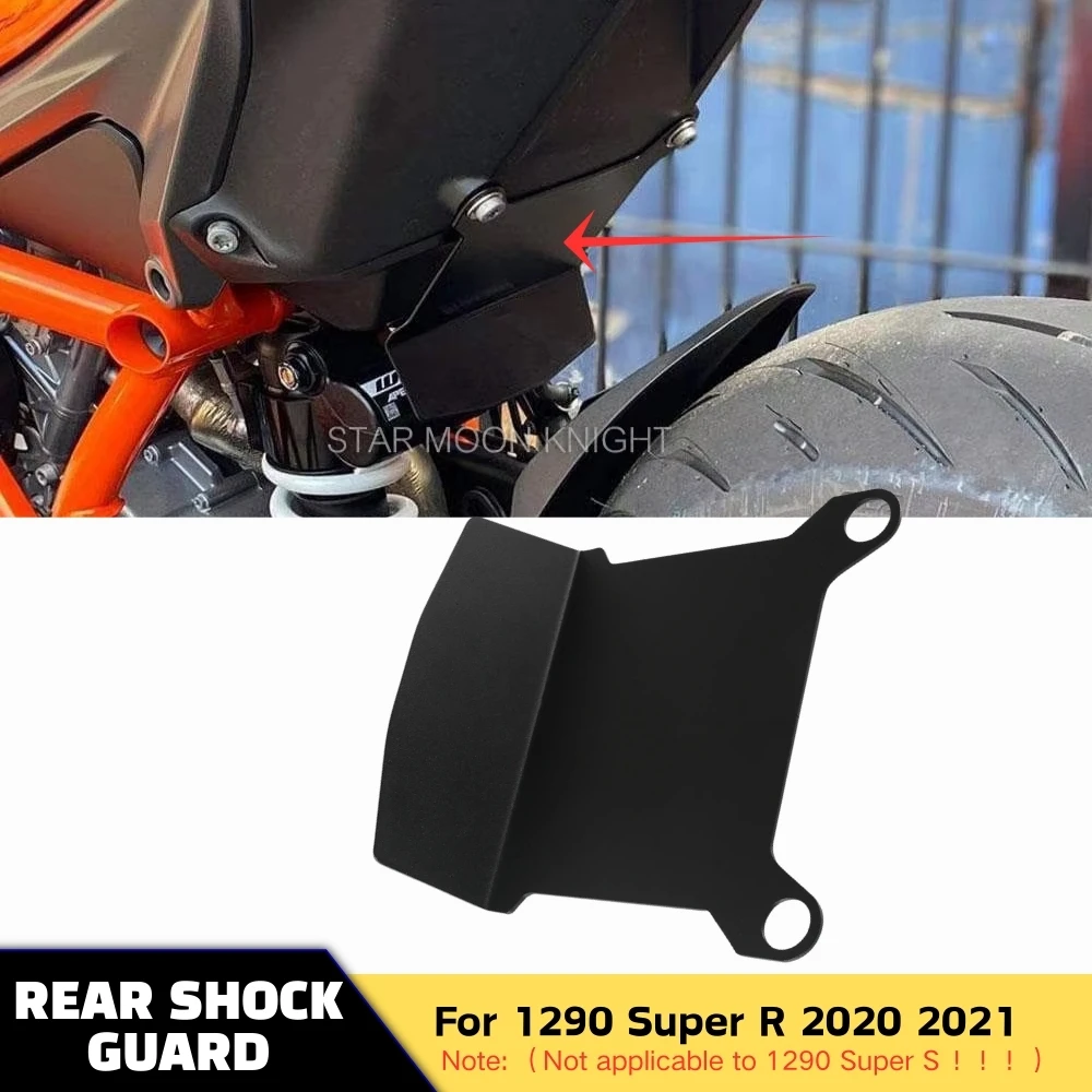 

Motorcycle Accessories Shock Shield Shockproof Cover Fender Mudguard Rear Tire Hugger For 1290 Super R 2020 2021