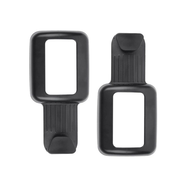 2Pcs Backseat Seatbelt Holder Back Seats Belt Guide Holderfor Model Interior Rear Seats Belt Grabber Scratchproof