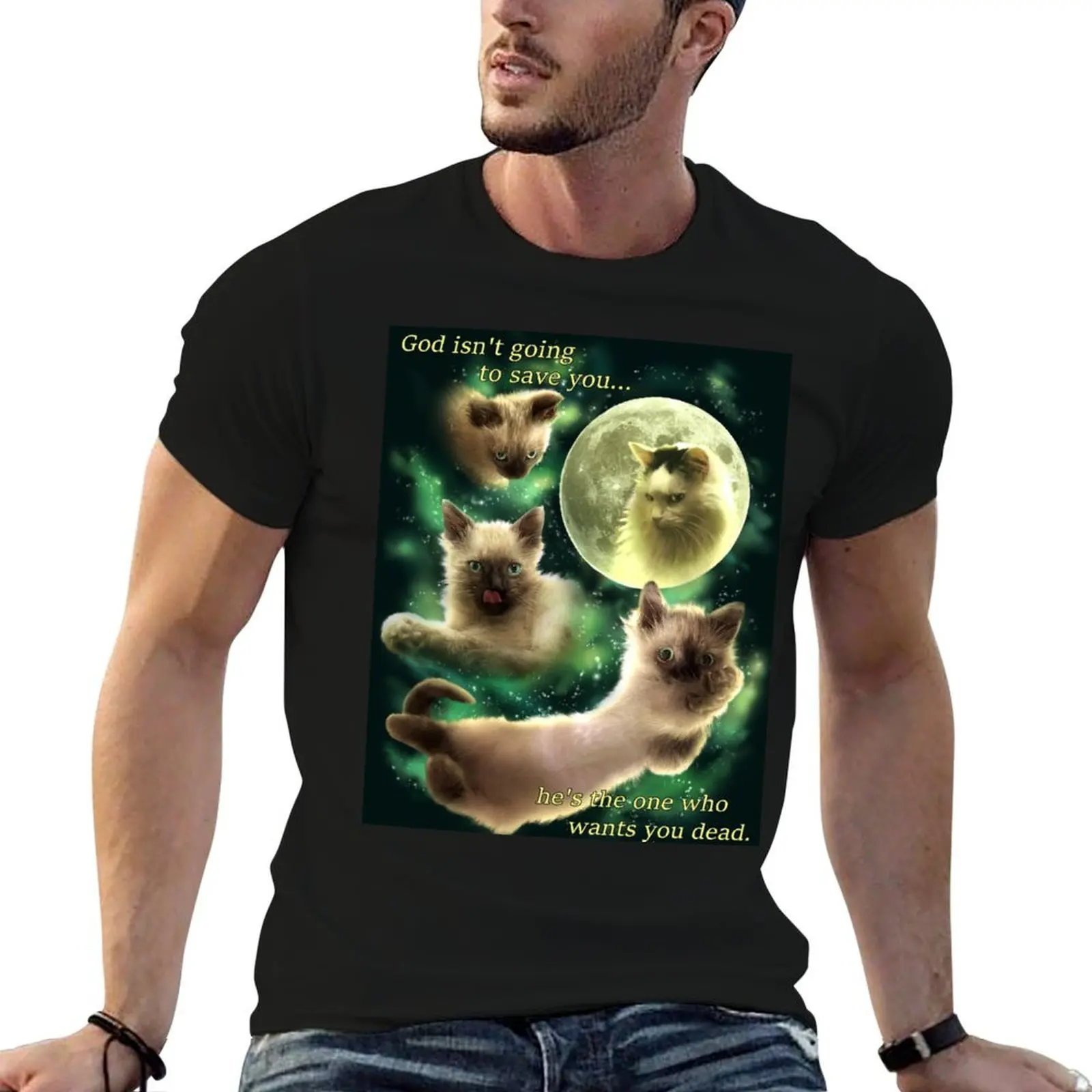 The Creation of Faucet T-Shirt topping plain Men's t shirts