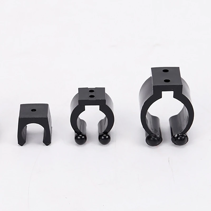 

20Pcs Fishing Rod Holder Clips Billiards Pool Cue Clips Plastic Fishing Rod Clips Snooker Cue Locating Clips Enduring