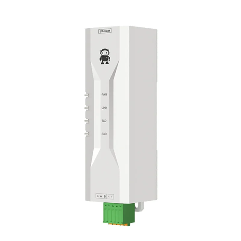 MQTT RS485 To Ethernet Serial Server DC 8-28V RJ45 RS485 Interface TCP/UDP Modbus Industrial Grade AT Small Size NA111-M