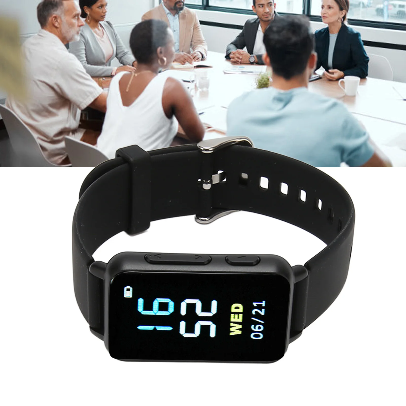 

Голосовой диктофон с голосовой активацией, цифровой диктофон, браслет, MP3-рекордер, Bluetooth, электрическая книга, шумоподавление на каждый день