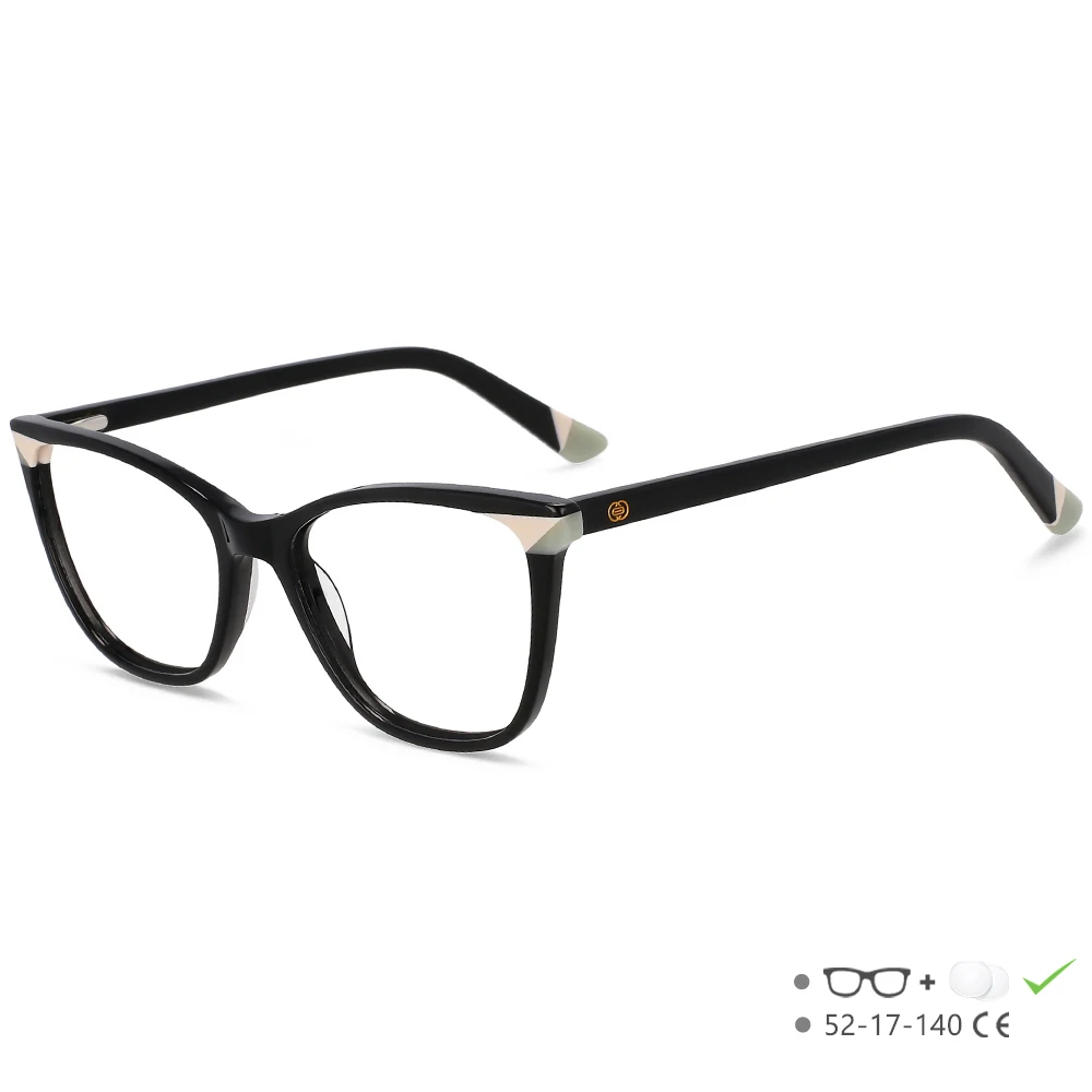 55566 Kleine Quadratische Acetat Brille Rahmen Frauen Vintage Luxus Marke Rezept Myopie Optische Brillen Rahmen Retro Brillen