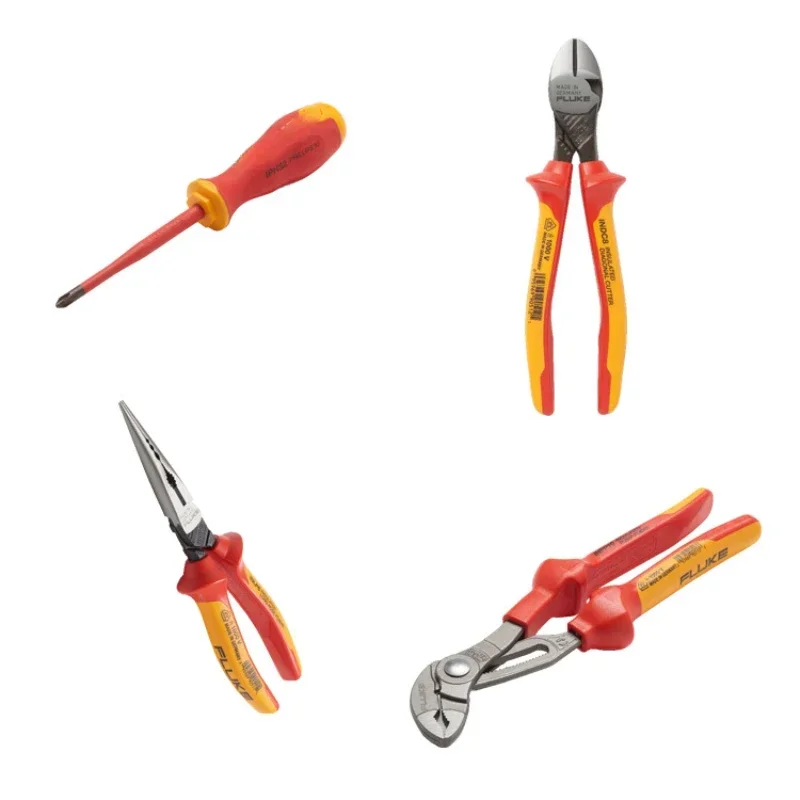 

Insulated Screwdriver Cross Word Screwdriver Wire Cutter 1000V Pressure-Resistant Electrical Tools Set