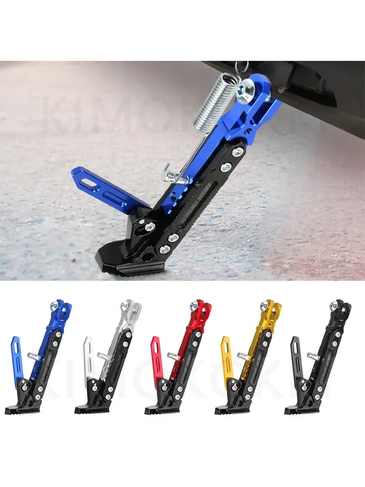 AliExpress New Motorcycle Kickstand Parking Kick Stand Bracket Foot Side Supportor Crutch Holder Dirt Bike Motorbike Accessories Universal