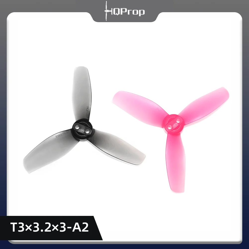 

4pairs HQProp T3X3.2X3 3inch 3 Blades Propeller PC Material Props Positive Negative Paddles for FPV Drone DJI AVATA2 Accessories