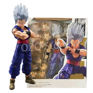 17 cm Shf Dragon Ball Son Gohan Binatang Action Figure PVC Koleksi Bergerak Boneka Anime Super Saiyan Gohan Figurine Model Mainan Hadiah 10 angka gohan beast penjualan terbaik - №