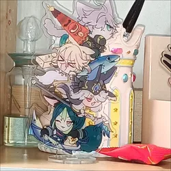 Alhaitham Toy Figures Acrylic Stand Anime Action Figure Ornament Model Accessories Friend Gift Toy Figures Kaveh Tighnari