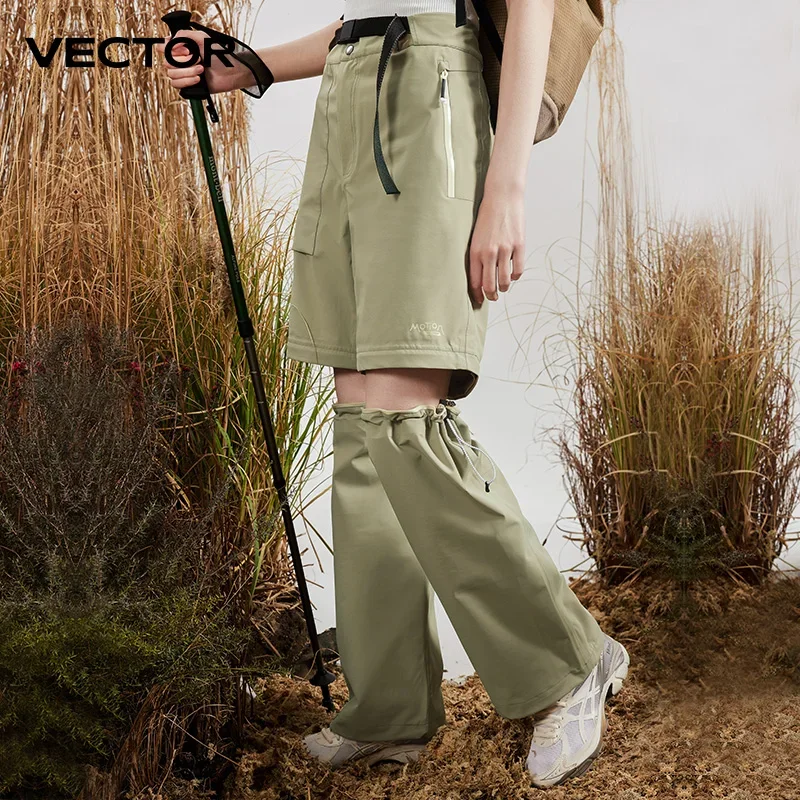 VECTOR 3L Men Women Hiking Pants with Zip-Off Waterproof Cuff Lightweight and Durable Pantalones Tacticos Para Hombre Trek