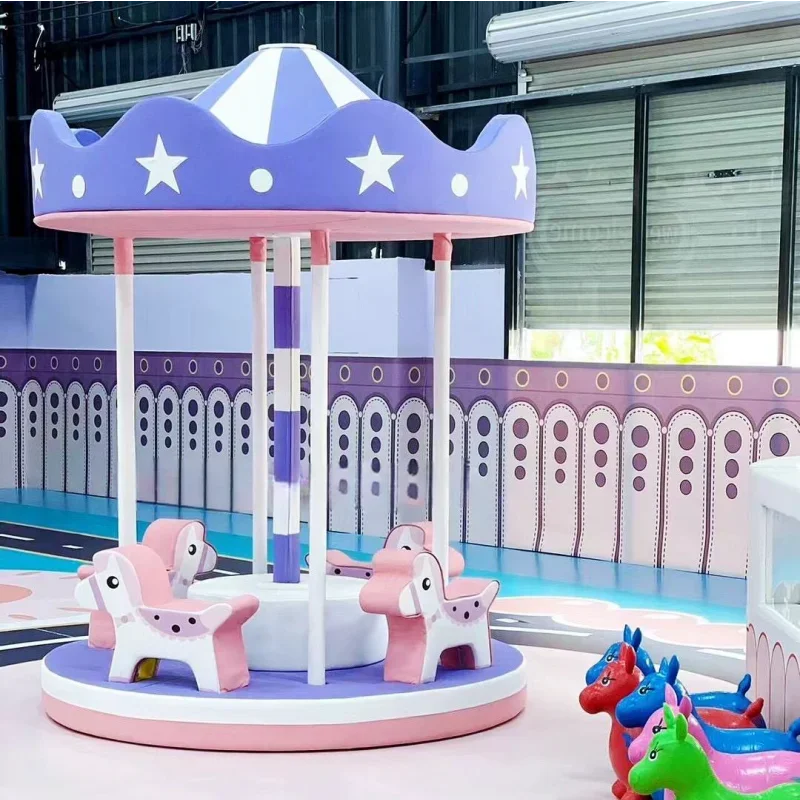 indoor playground merry go round for kid party rental spin ride equipment