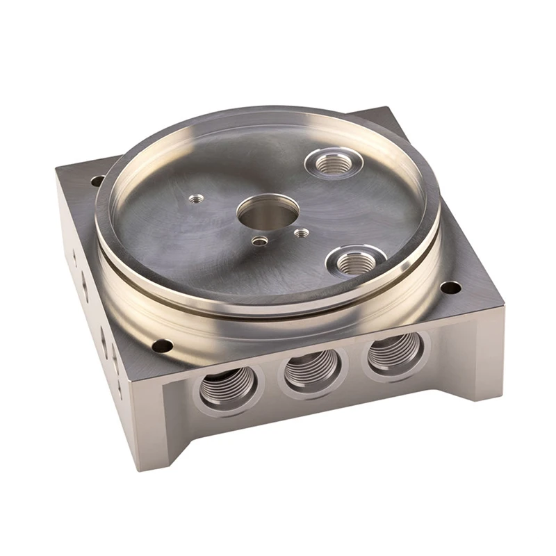 Custom Aluminum Steel Hydraulic Valve Blocks No Burrs Inside Corrosion Resistance