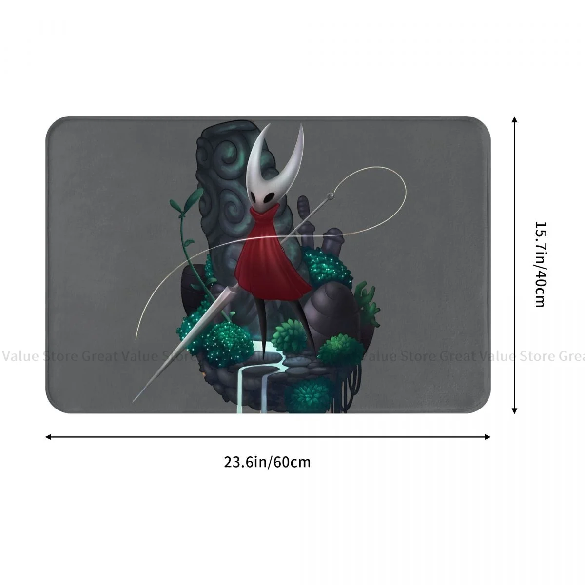 Hollow Knight Game Non-slip Doormat Leisure Bath Bedroom Mat Welcome Carpet Home Modern Decor