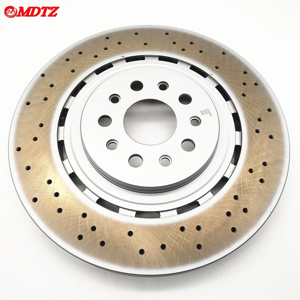 2PCS Dacromet Coating Front Brake Disc for Maserati Ghibli SQ4 Quattroporte AWD Ghibli S 360mm 670030935