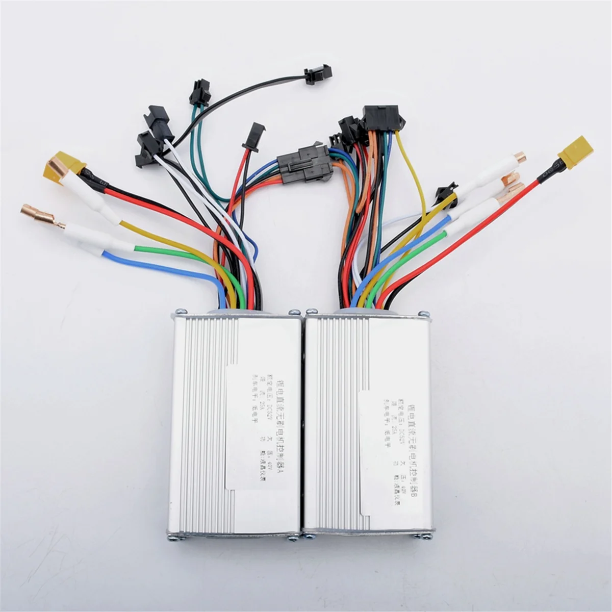 SMIEA 52V 25A 1200W JP Brushless DC Motor Electric Scooter Bike Controller A+B Dual Drive Motor Controller