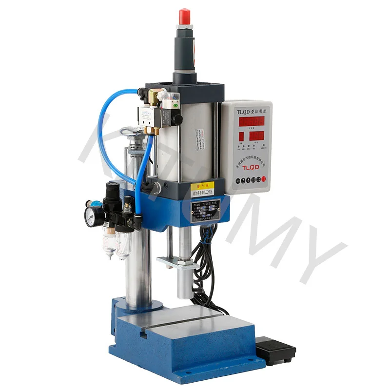 CE Certification Pneumatic Hole Punching Machine 200kg 63 Type Bench Press Small Gas Speed High Precision Riveting Machine