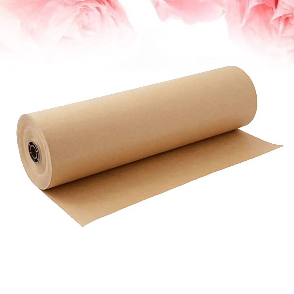 Kraft Paper Roll Newspaper Design Retro Wrapping Paper Strong Odorless Gift Wraps Flower Bouquet Packaging Party Favors