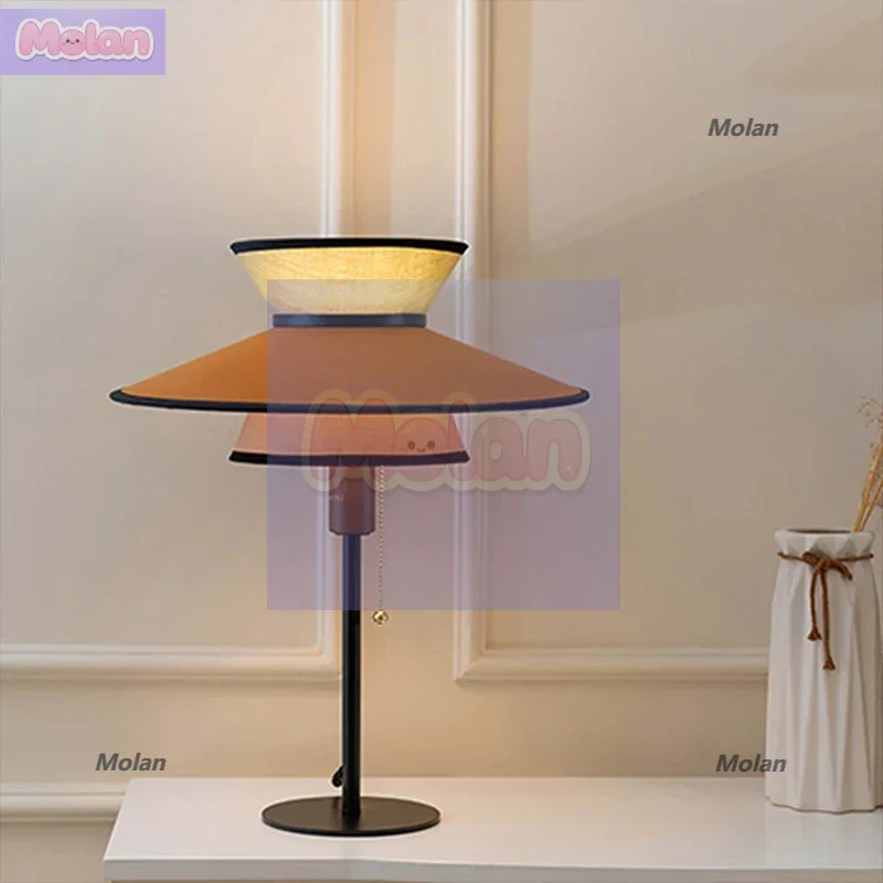 

Lemongrass table lamp Living room decoration light luxury lamp French high-end bedroom atmosphere special table lamp