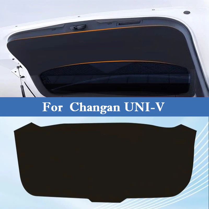 

Для Changan UNI-V дверь багажника автомобиля противоударная накладка задняя дверь защита от царапин защитная наклейка коврик грузовой вкладыш аксессуары для интерьера