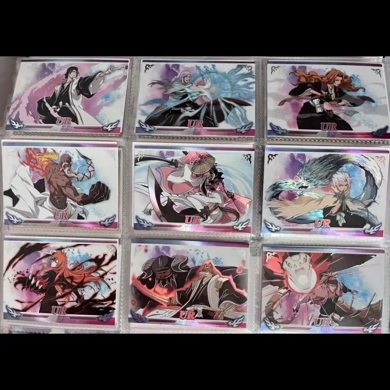 Anime Bleach Kurosaki Ichigo Inoue Orihime Kuchiki Rukia Rahara Kisuke Neliel Tu Oderschvank Ssr Sr Qr Ur Card New Birthday Gift