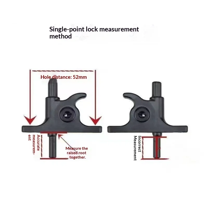 Single Point Lock Buckle Replaces The Old Model With A Column Spacing Of 85 90 A Double Point Lock Diamond Mesh Window Lock