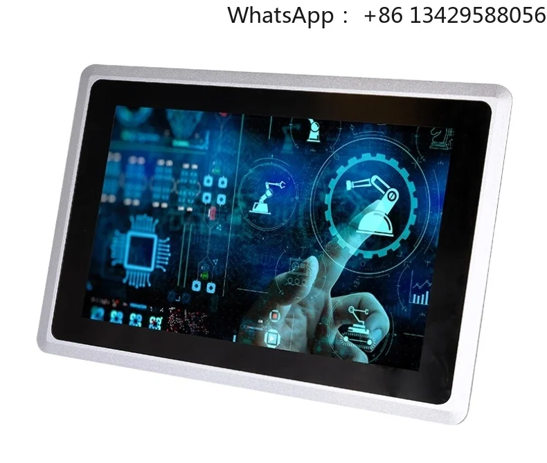 Touch Panel Industrial PC 19 Inch LCD Panel PC with Fanless J6412 N100 Win11 RS485 RS232 COM 12V-24V for Automation Kiosk