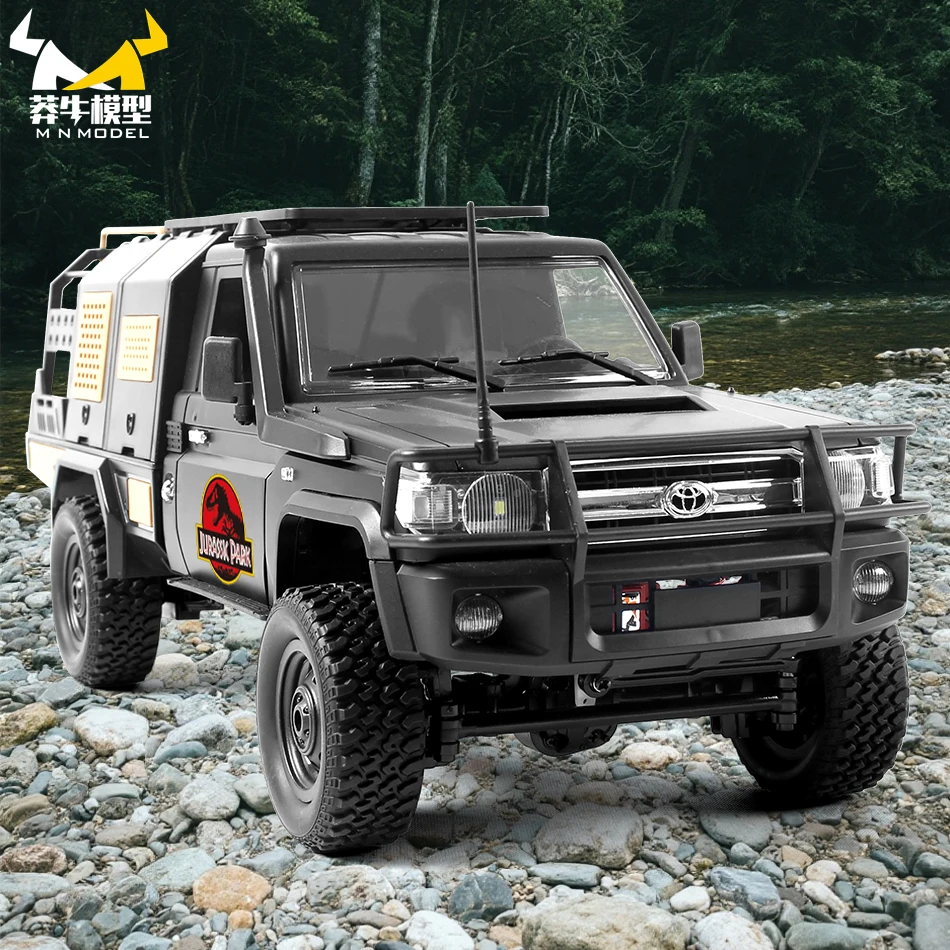 MN MODELO 1:12 4WD RC Wading Dinosaur Pickup Buceo Coche todoterreno Vehículo todo terreno Camión de escalada Rock Crawler Juguete para adultos