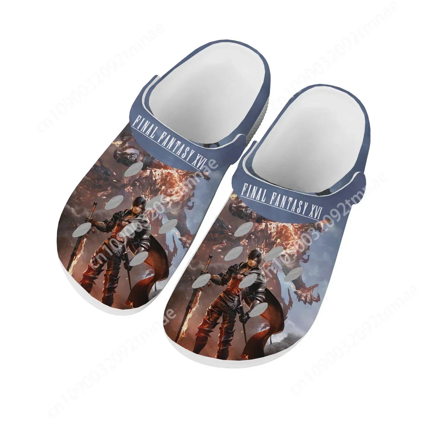 Final Fantasy 16 Home Clogs Cartoon Game Men Women Teenager Custom Built Water Shoes Fashion Garden Beach Hole Slippers Sandals