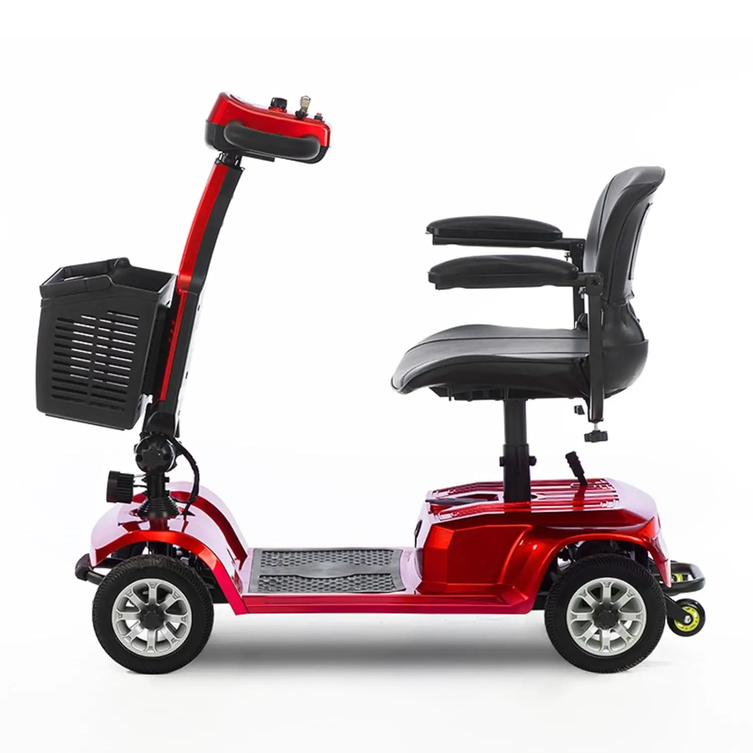 

4 Wheel Mobility Scooter, 13 Mile Long Range, Electric Power Mobile Wheelchair for Seniors Adult, with Lights, Custom