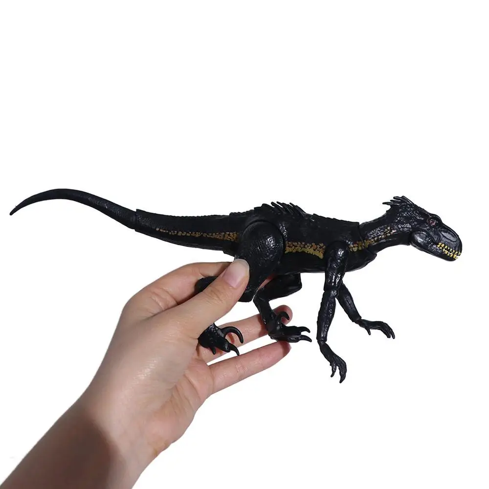 Jurassic World Indominus Animal modelo articulación estatua móvil dinosaurio figuras de animales simulación mandíbula móvil
