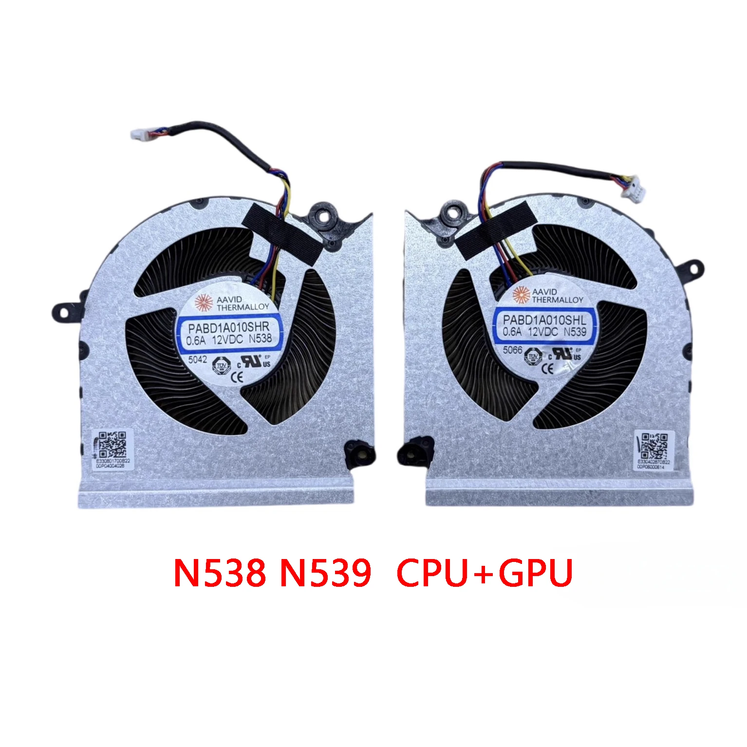 

Новый оригинальный вентилятор охлаждения процессора и графического процессора для ноутбуков MSI Vector 16 HX AI A2X MS-15M3 15M4 N538 N539