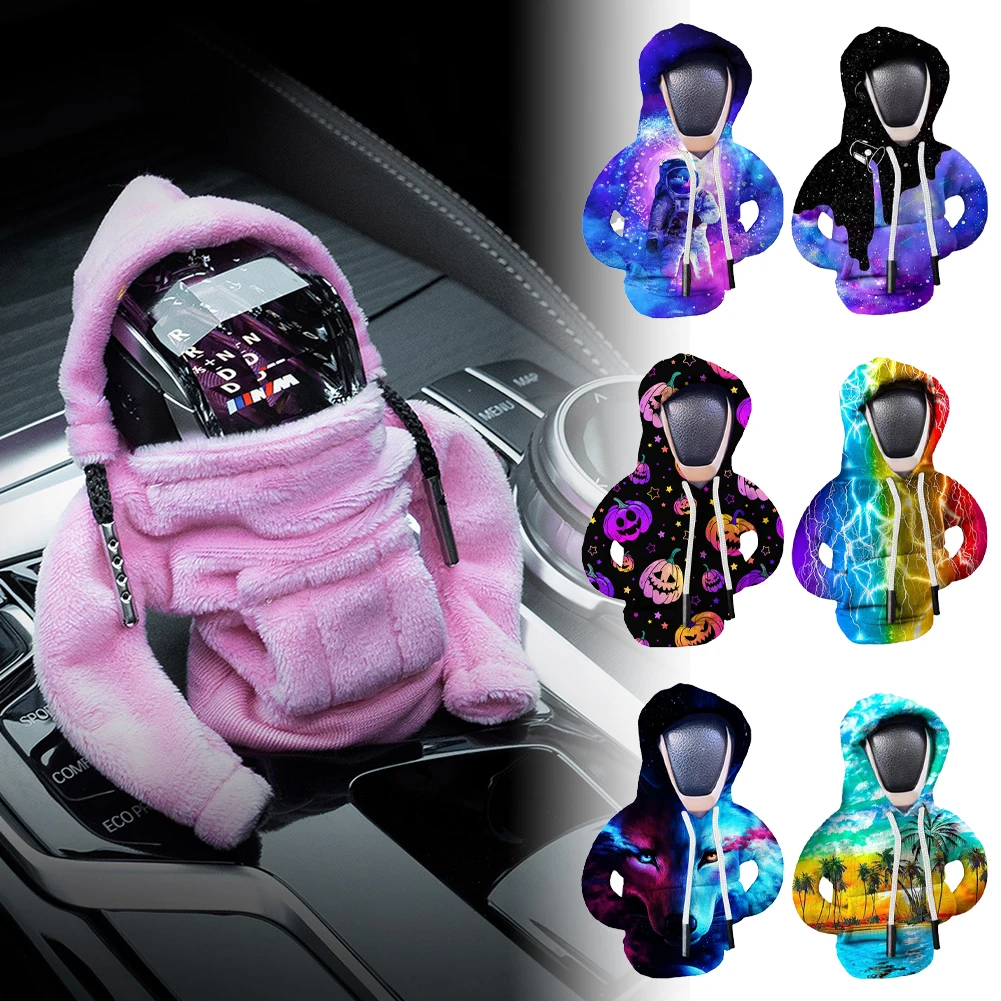 العالمي سيارة والعتاد التحول هوديي غطاء دليل التلقائي رافعة تحول ديكور داخلي الإبداعية التحول غطاء مقبض والعتاد الديكور