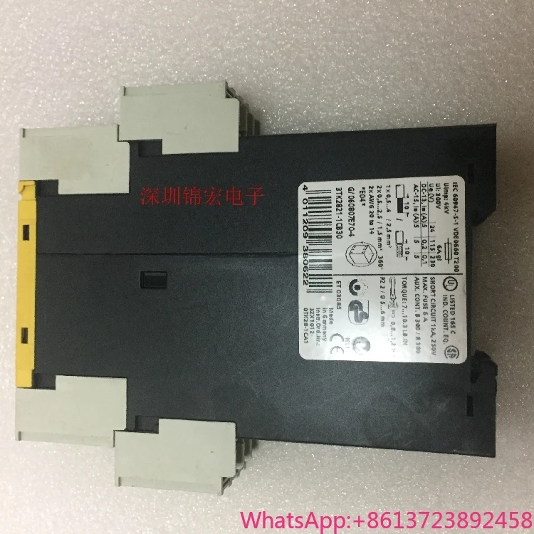 

Original Imported Safety Relay 3TK2821-1CB30, 3 Open And Close, DC24V