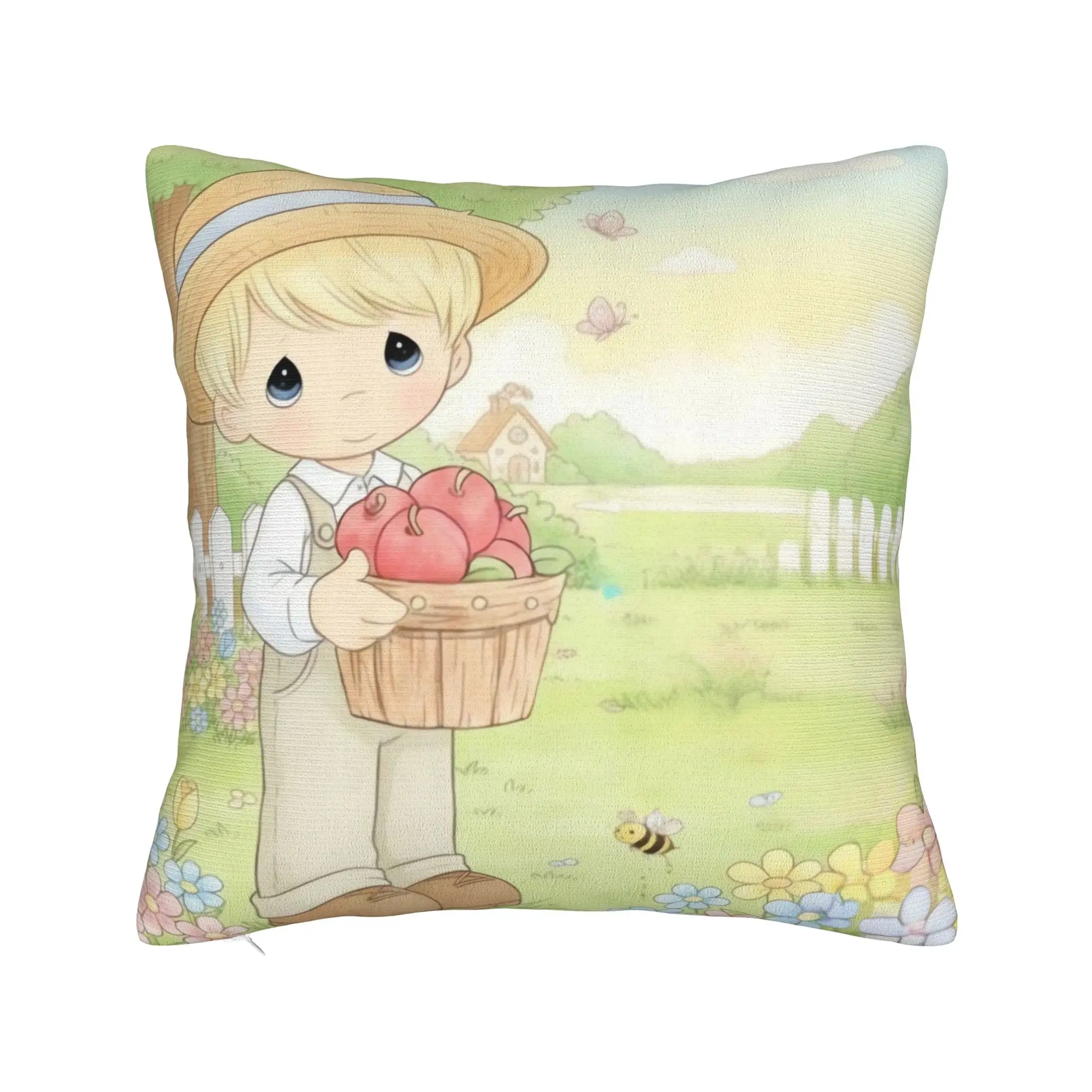 Precious Moments Various Pillow Case  Novelty Pillow Cover Square Pillowcases For Sofa Home Decor