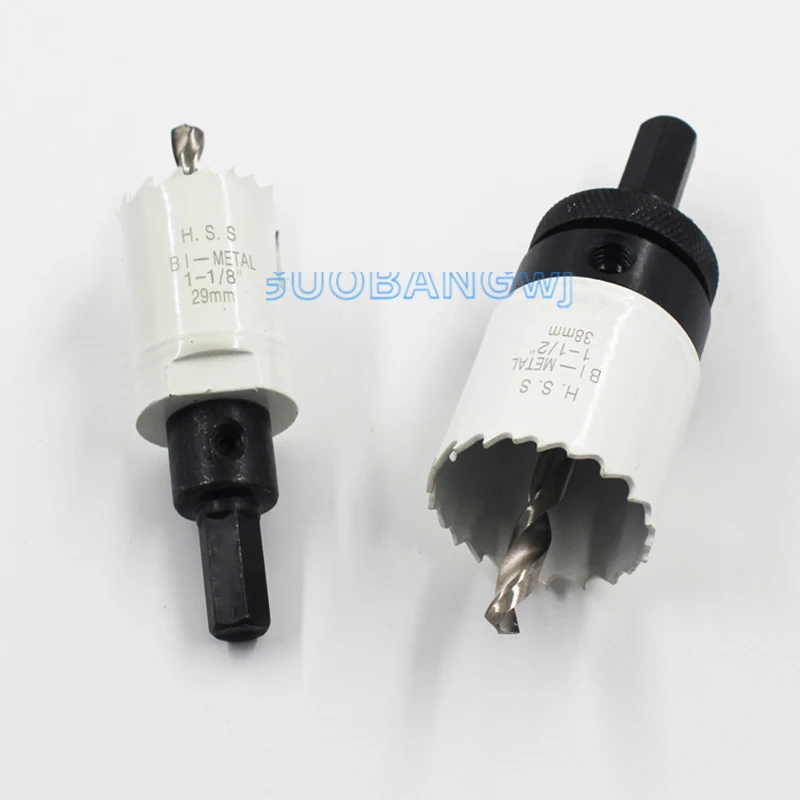 

Professional HSS Bi-Metal Hole Cutter, Precision Drill Bit for Iron Stainless Steel Sheet Metal, Punching & Enlarging Holes