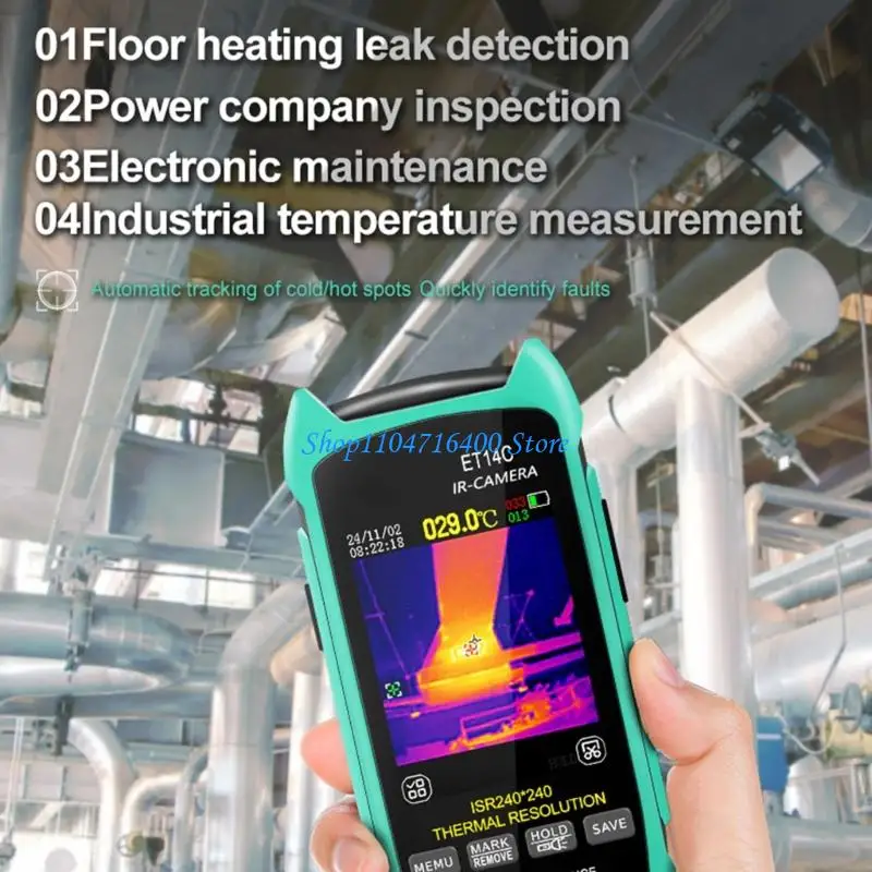 y1gd Thermal Imager 240x240 Thermal Imaging Camera Infrareds Temperature Meter