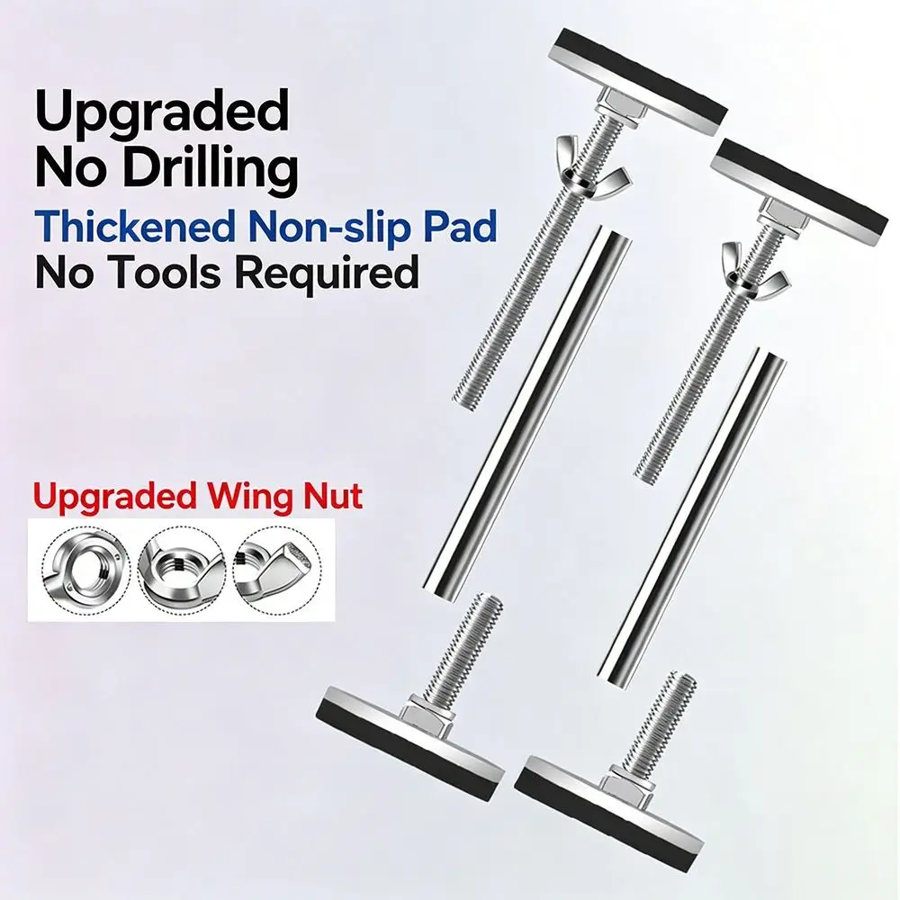 Stainless Steel Undermount Sink Supports Multifunctional Long-Lasting Durability Kitchen Sink Brackets Adjustable