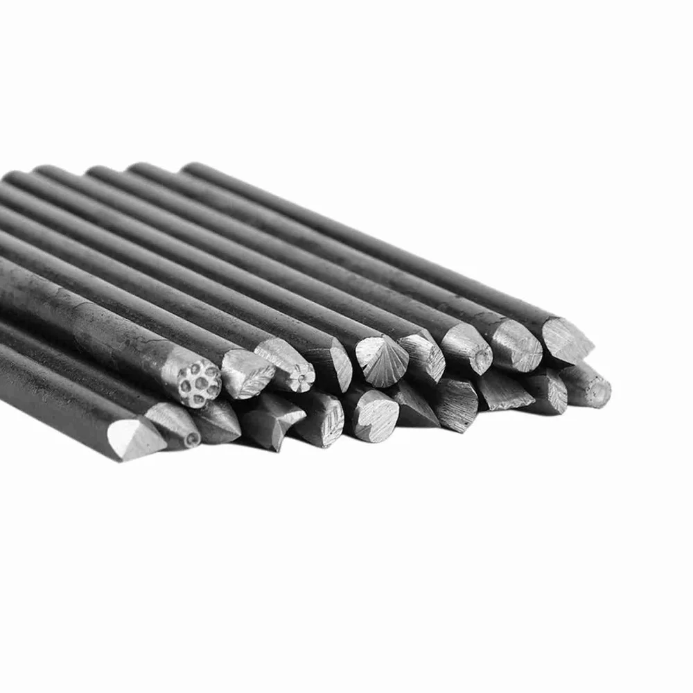 

20 шт., 16 шт., полный набор, черная наковальня, долото, комплект оборудования, инструменты для резьбы по металлу, ювелирные изделия, штамп, штамповка металла