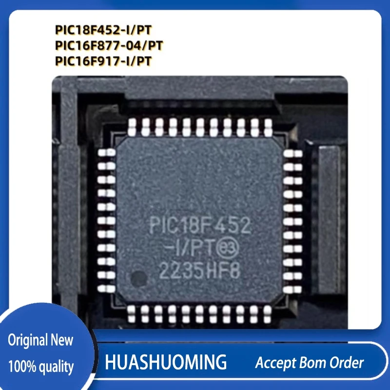 

10 шт./лот PIC18F452 PIC18F452-I/PT 18F452 PIC18F452-I PIC16F877-04I/PT 16F877 PIC16F917-I/PT PIC16F917 16F917 TQFP44